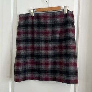 Christian Berg plaid skirt size 12